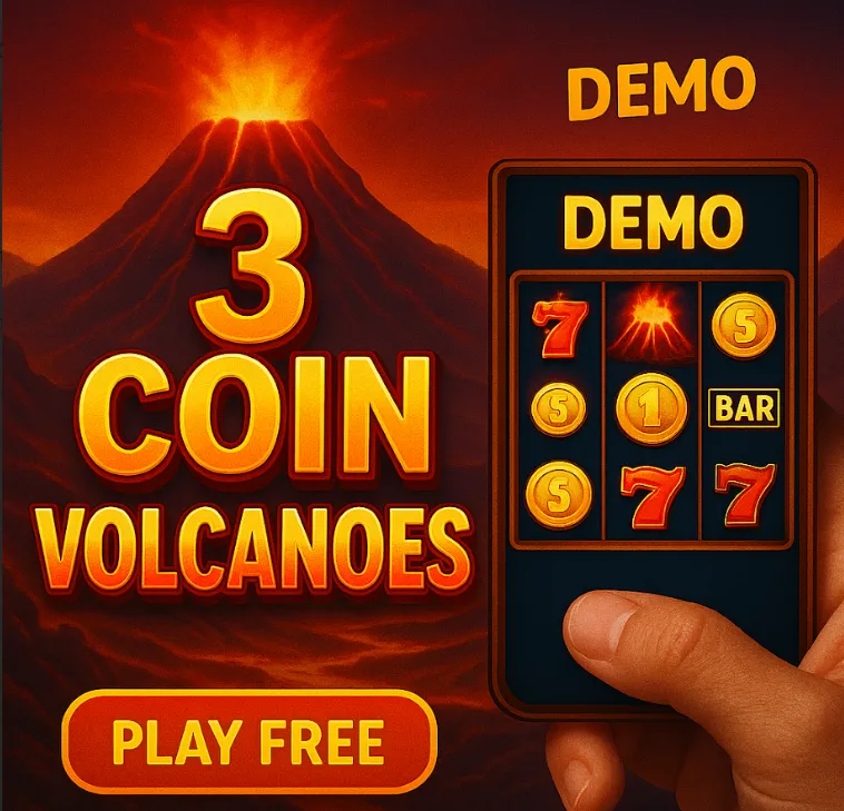 3 Coin Volcanoes demo